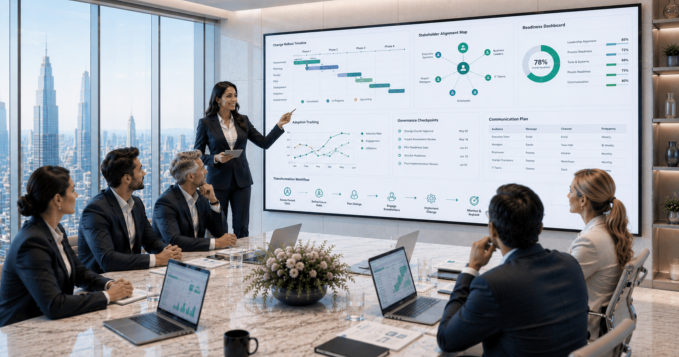 project managers in organizational change management