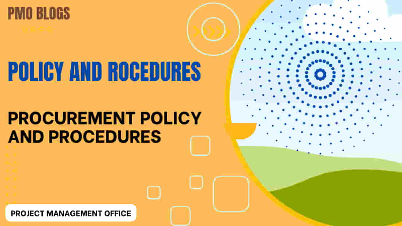 Procurement Policies and Procedures