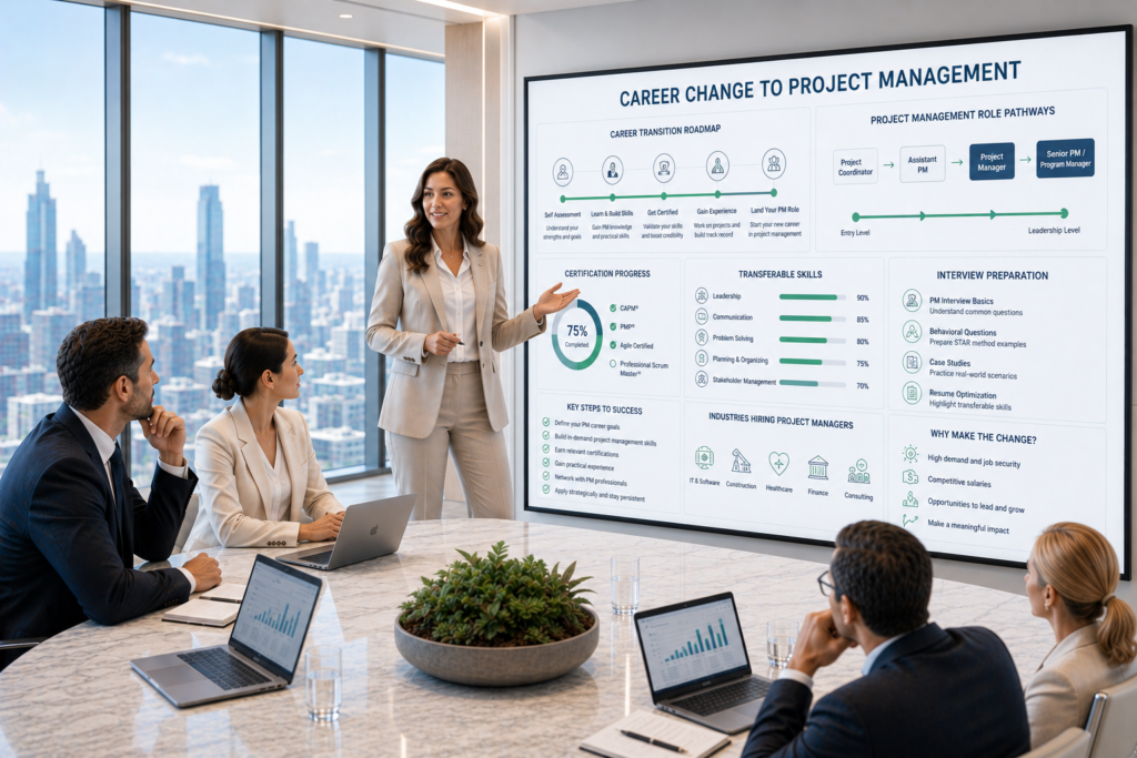 career change to project management
