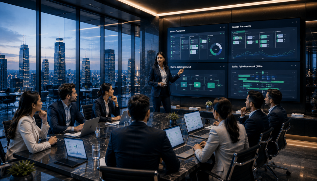 agile project management frameworks