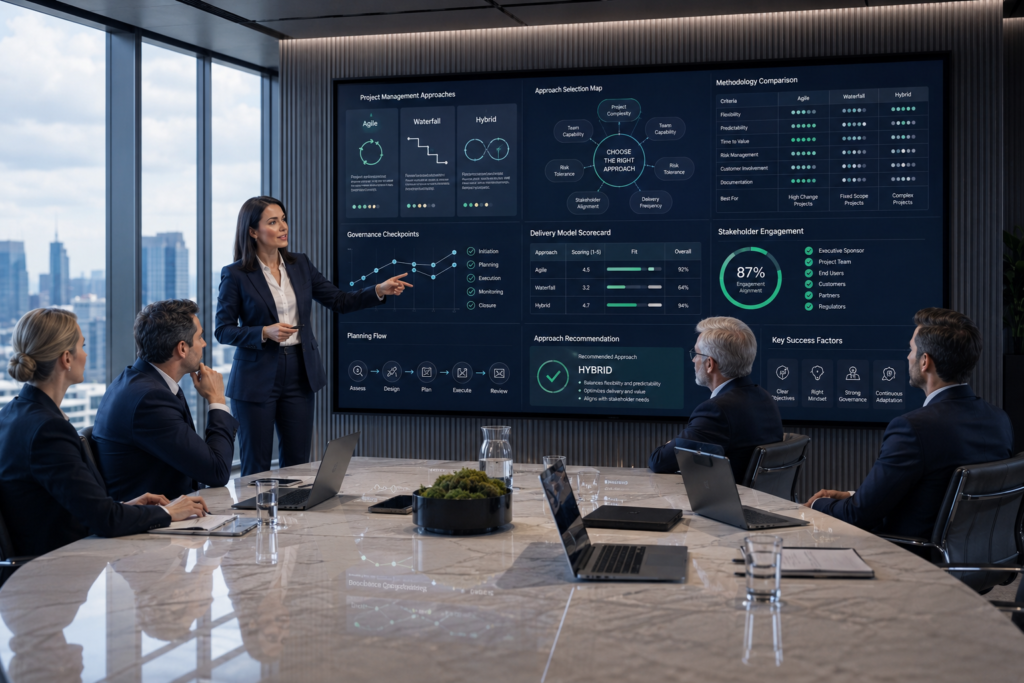 choosing the right project management approach