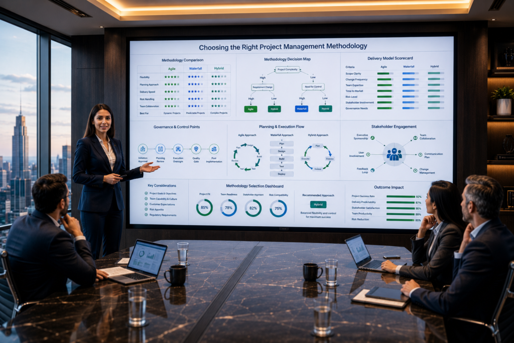 choosing the right project management methodology
