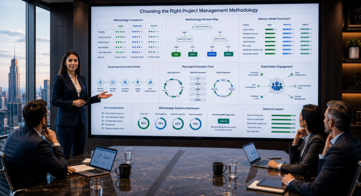 choosing the right project management methodology
