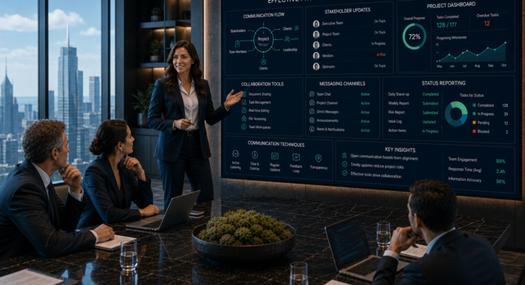 effective project communication tools and techniques
