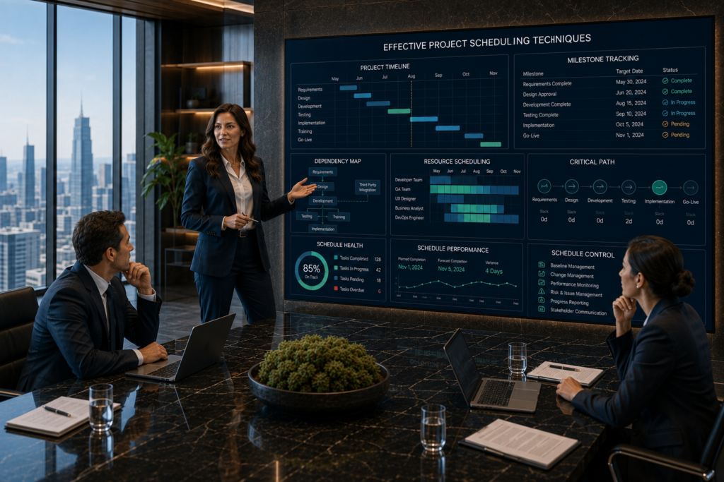 effective project scheduling techniques