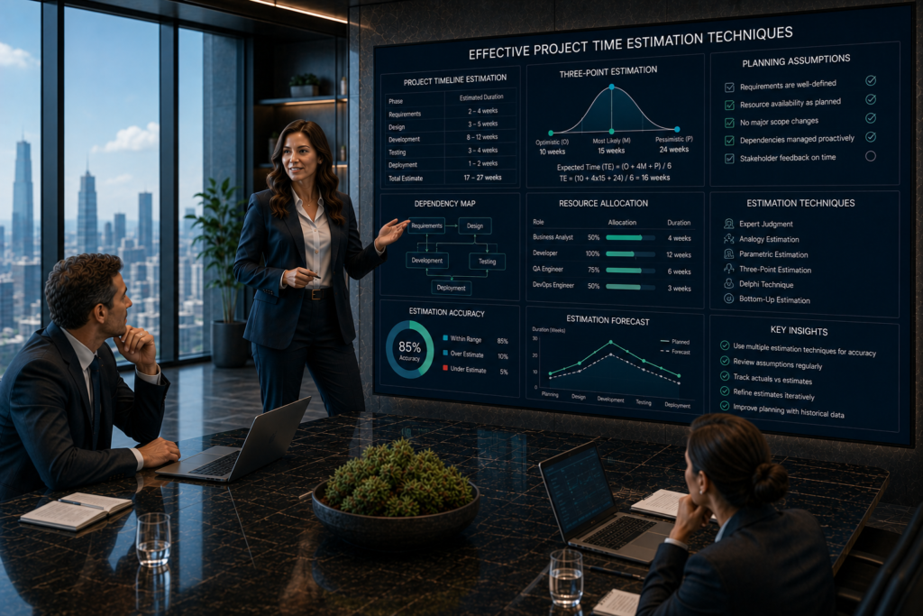 effective project time estimation techniques