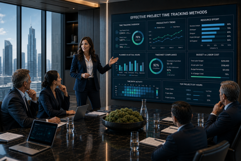 effective project time tracking methods