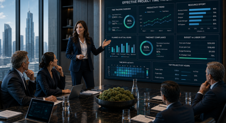 effective project time tracking methods