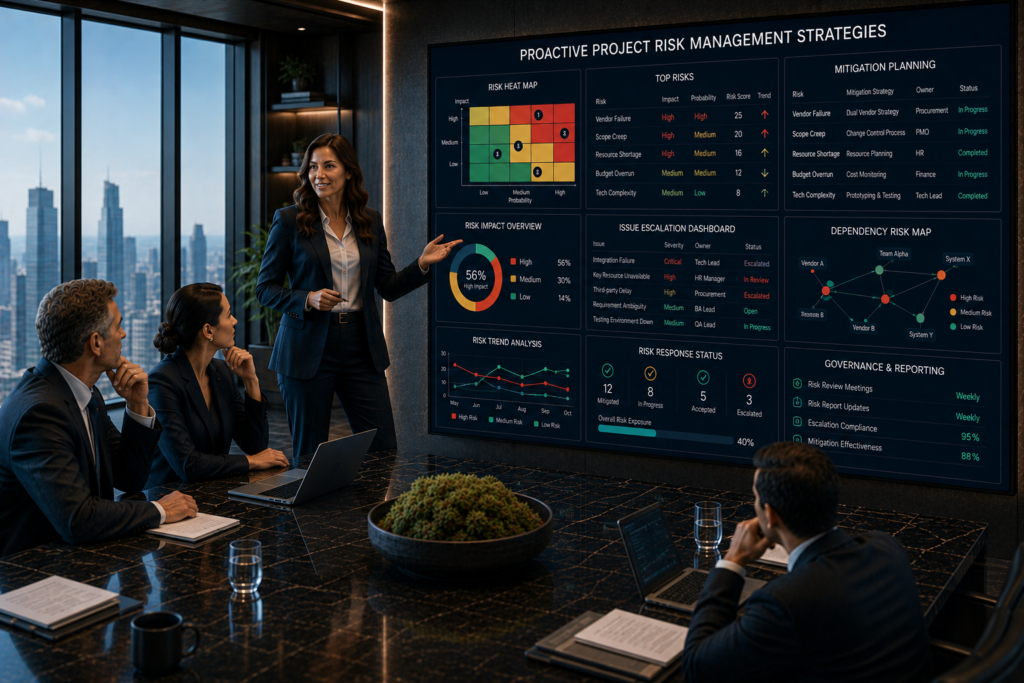 proactive project risk management strategies