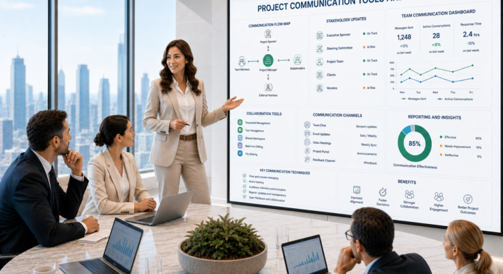 project communication tools and techniques
