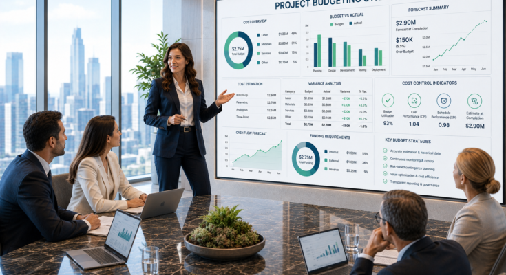 project cost estimation and control