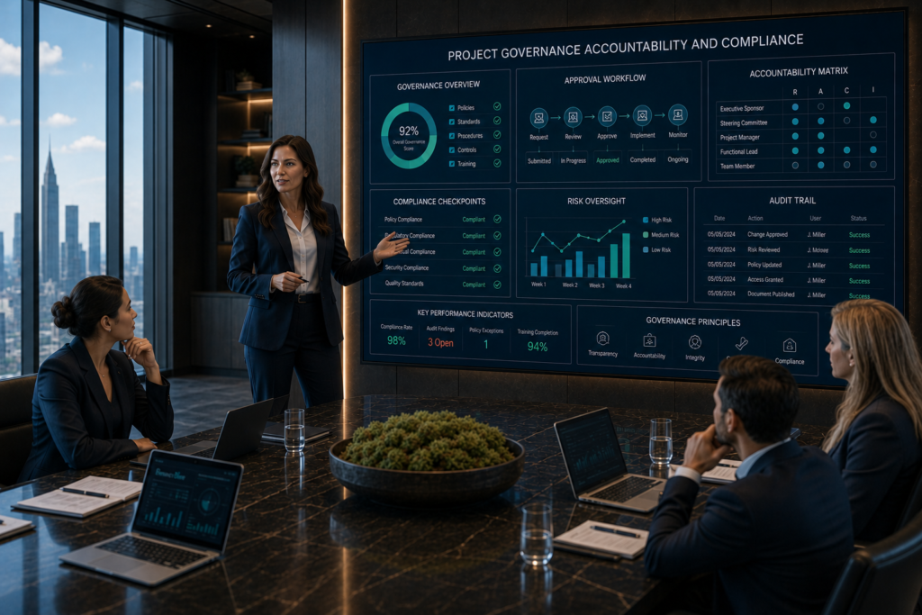 project governance accountability and compliance
