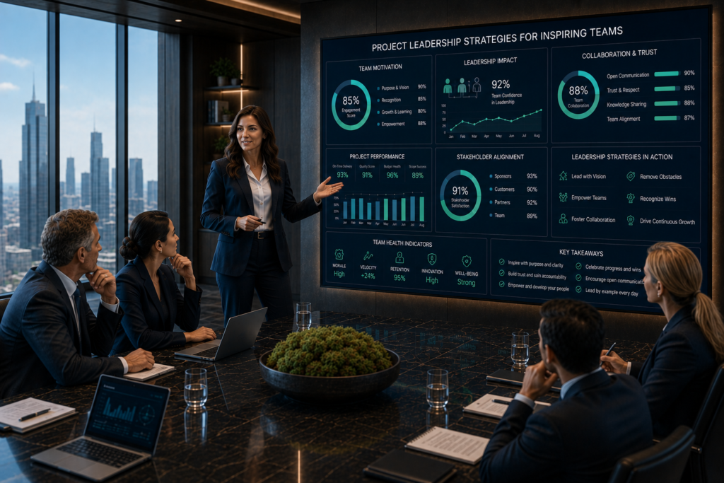 project leadership strategies for inspiring teams