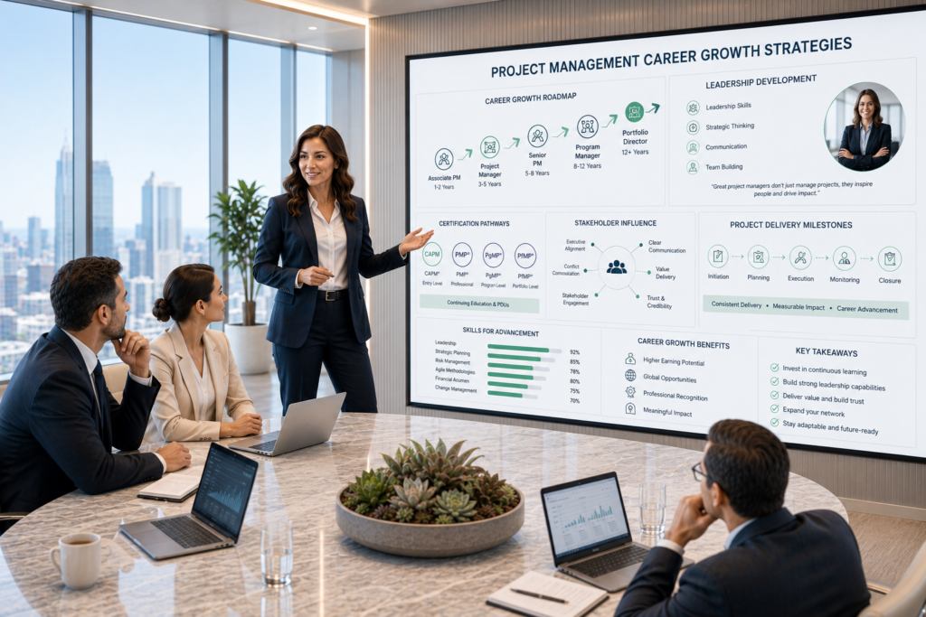 project management career growth strategies