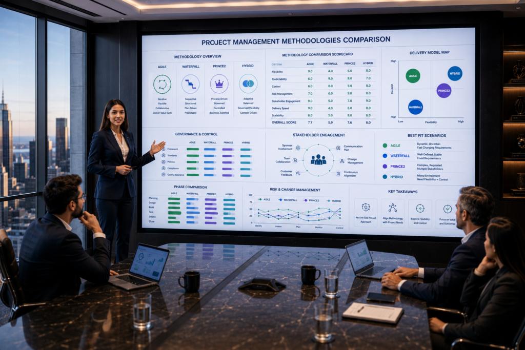 project management methodologies comparison project management methodologies comparison