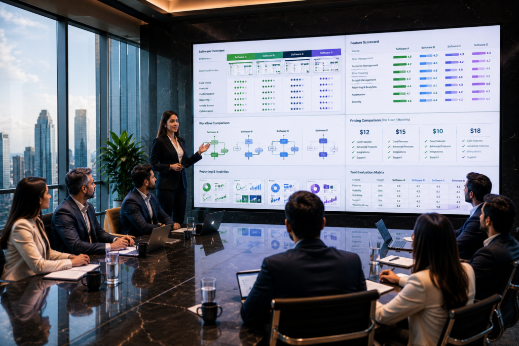 project management software comparison