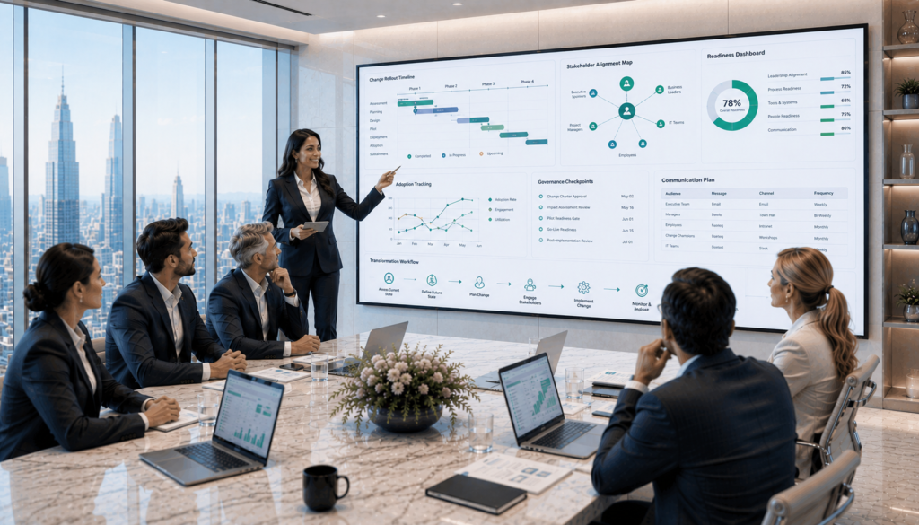 project managers in organizational change management