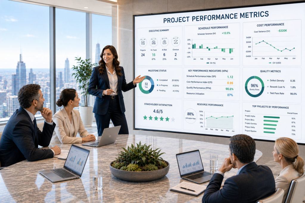 project performance metrics
