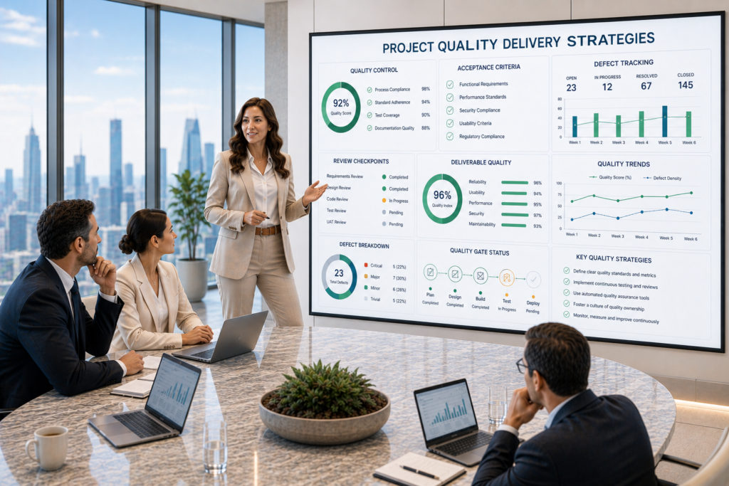project quality delivery strategies