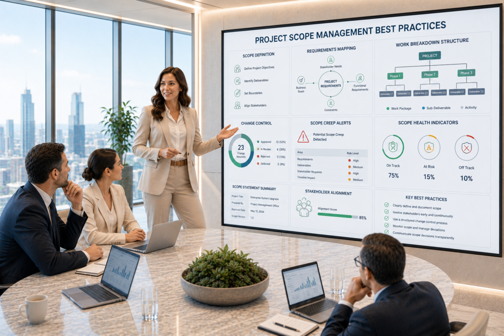project scope management best practices