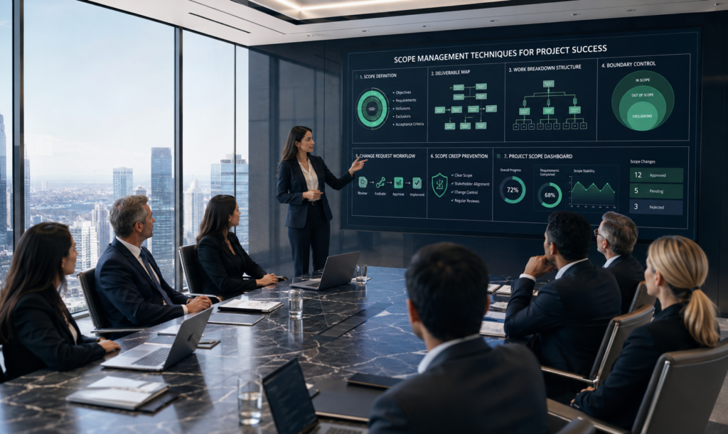 scope management techniques for project success