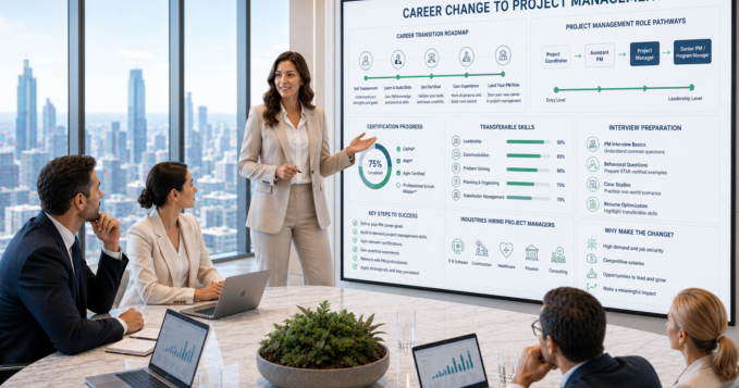 12 Career Change to Project Management Tips for a Successful Transition career change to project management