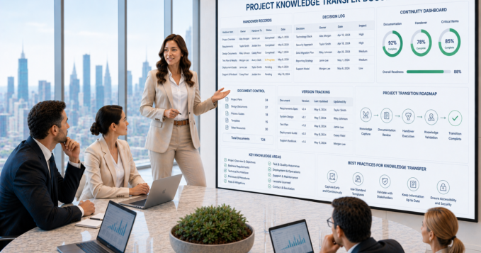 project knowledge transfer documentation
