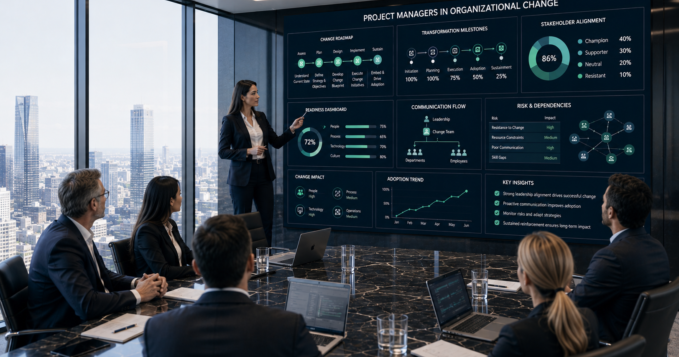 project managers in organizational change